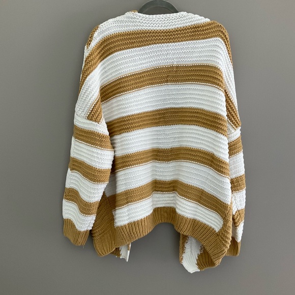striped knit cardigan - Picture 8 of 9